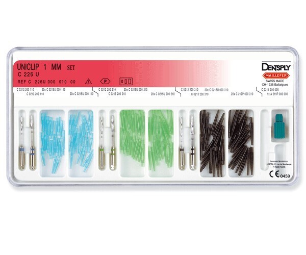 UNICLIP ESTUCHE 1MM
DENTSPLY MAILLEFER