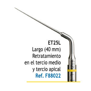 PUNTA ULTRASONIDO INSERTO ET25L ENDODONDONCIA SATELEC