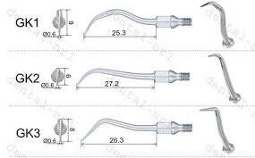 INSERTO PUNTA ULTRASONIDO COMPATIBLE KAVO.GK3(7 KAVO/S3 SIRONA/S3 NSK))
WOODPECKER