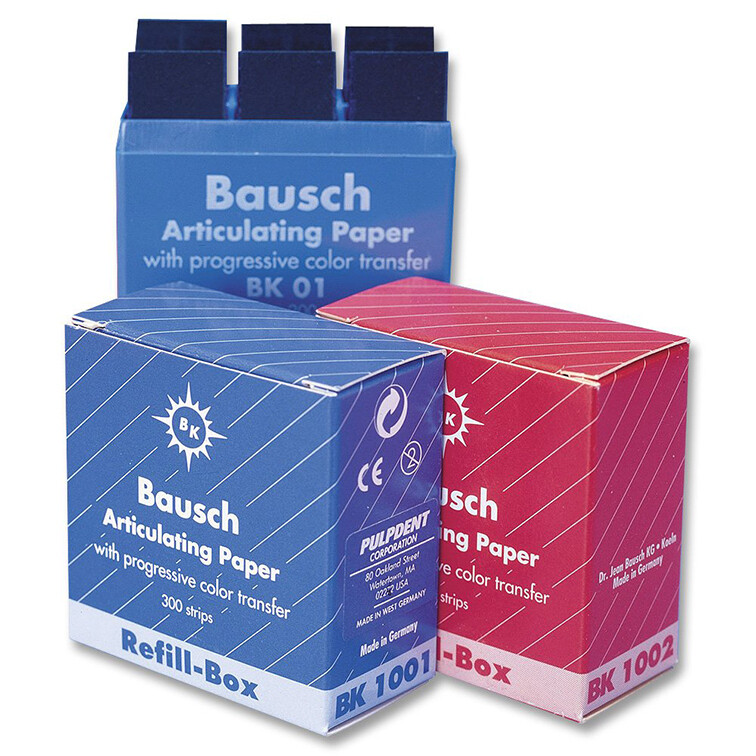 PAPEL DE ARTICULAR REPOSICIÓN 200 MICRAS
BAUSCH