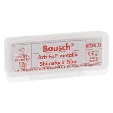 PAPEL DE ARTICULAR ARTI-FOL METALLIC ROJO 12 MICRAS
BAUSCH