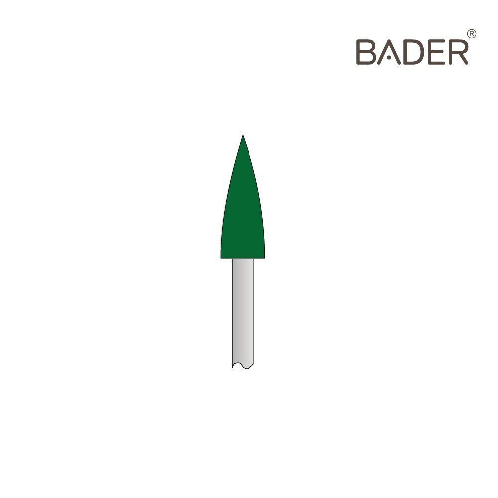 PULIDOR VERDE FINO BALA FINA ISO 652.104.243.514.040 X10UDS BADER® DENTAL