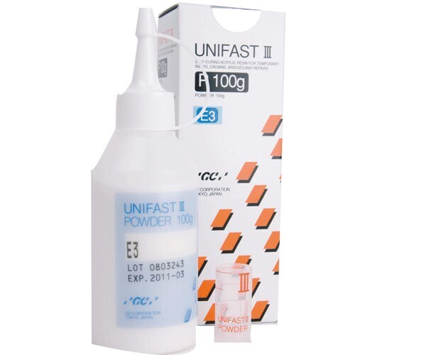 UNIFAST III POLVO 100 GR RESINA PROVISIONAL
GC