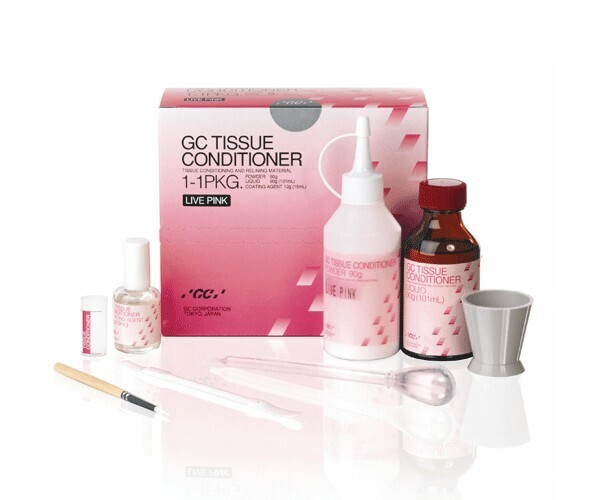 TISSUE CONDITIONER KIT ROSA 1:1 REBASE BLANDO
GC