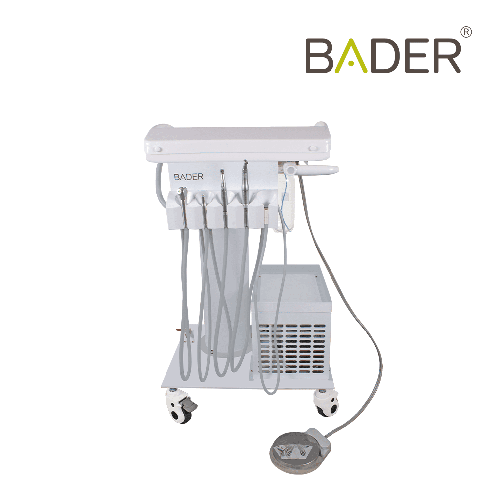 Cart con Unidad Portátil de Presión BADER® Dental
