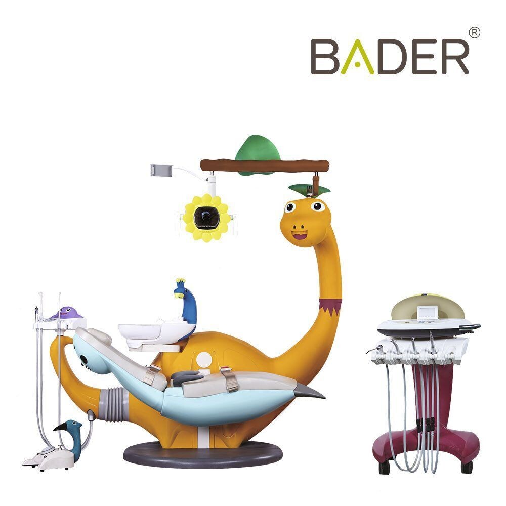 Sillón Dental Dino Odontopediatría BADER® DENTAL
TRANSPORTE Y MONTAJE INCLUÍDOS