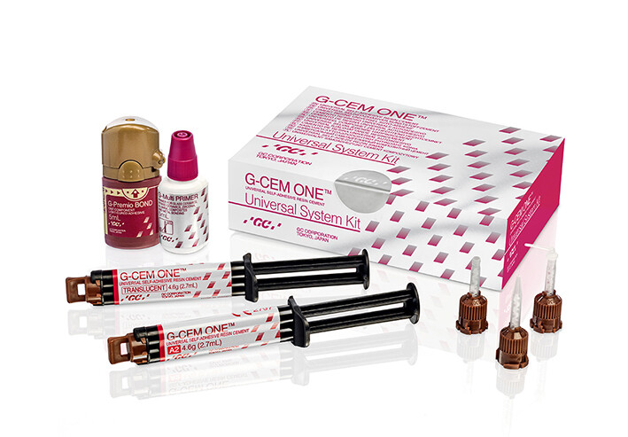 G-CEM ONE UNIVERSAL SYSTEM KIT
CEMENTO DEFINITIVO 
GC