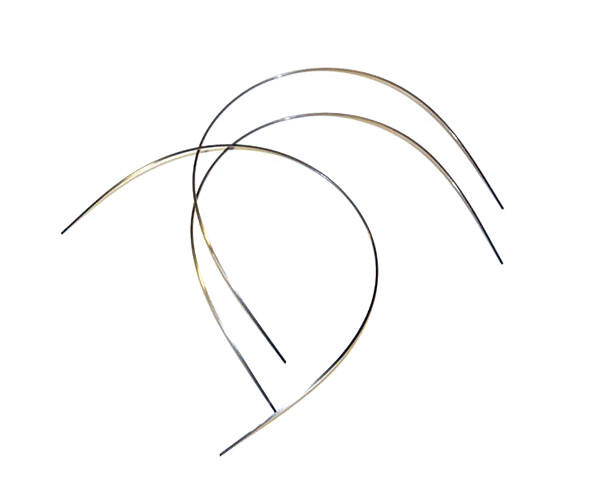 ARCO NITI SUPERELASTICO FORMA OVOIDE RECTANGULAR 10 uds.