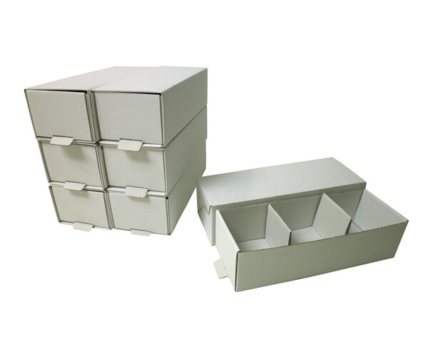 CAJAS PARA MODELOS 3 COMPARTIMENTOS 100UDS.
 CLARBEN