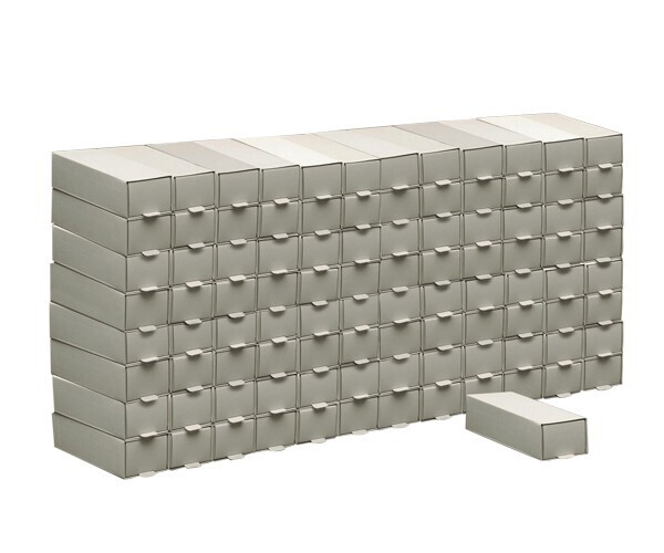 CAJA DE MODELOS ORTODONCIA CARTÓN 100 UDS.
 MESTRA