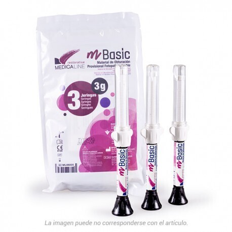 M-BASIC CEMENTO OBTURACION PROVISIONAL JER. 3X3G.
CEMENTO TEMPORAL 
MEDICALINE