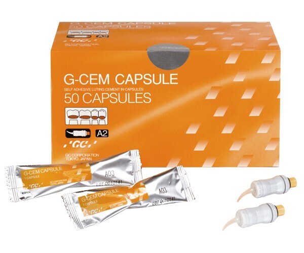 G-CEM CAPSULAS  50U.
CEMENTO DEFINITIVO