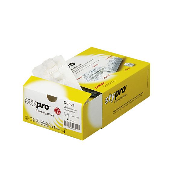 STYPRO HEMÓSTATICO 30 ud. CURASAN