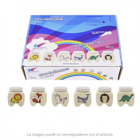 GUARDADIENTES MADERA MEDICALINE JUNIOR 12U