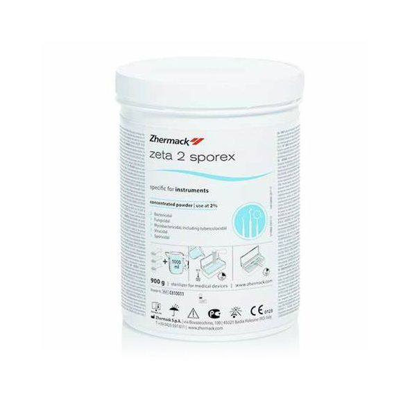 ZETA 2 SPOREX ZHERMACK DESINFECCIÓN INSTRUMENTAL