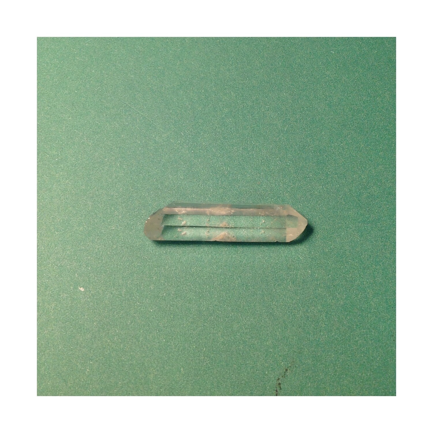 1 3/4&quot; long rock crystal