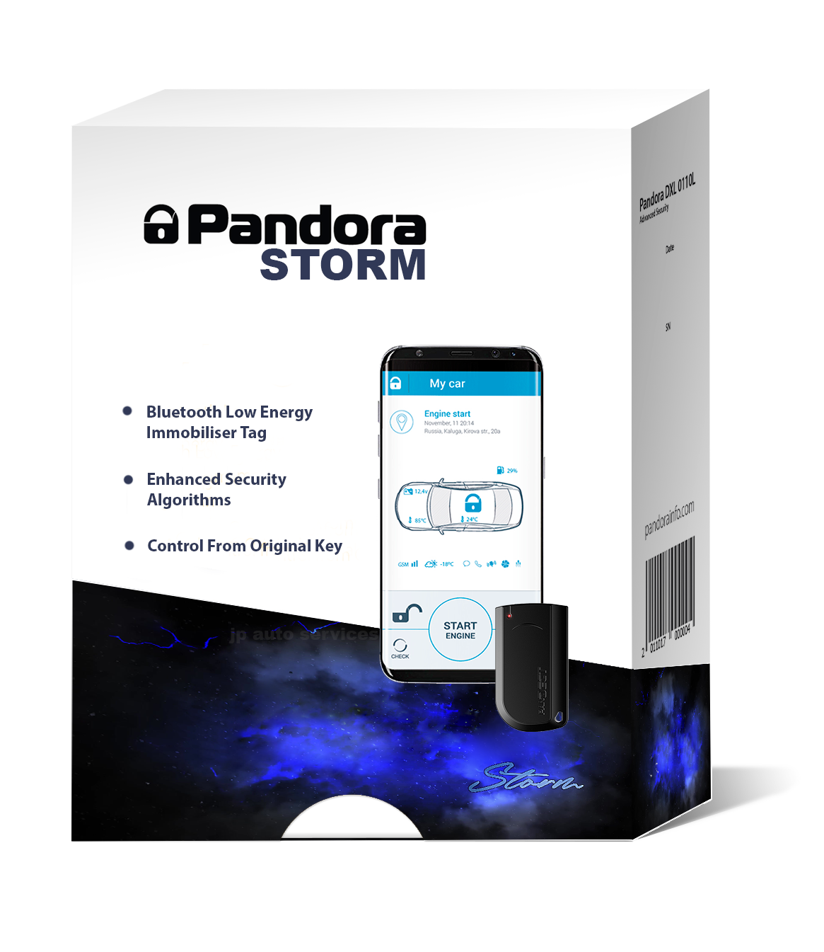 Pandora Storm Car Alarm
