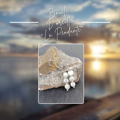 Boucle d&#39;oreille &quot;La Pendante&quot;