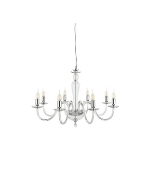 Lampadario Paganini cromo