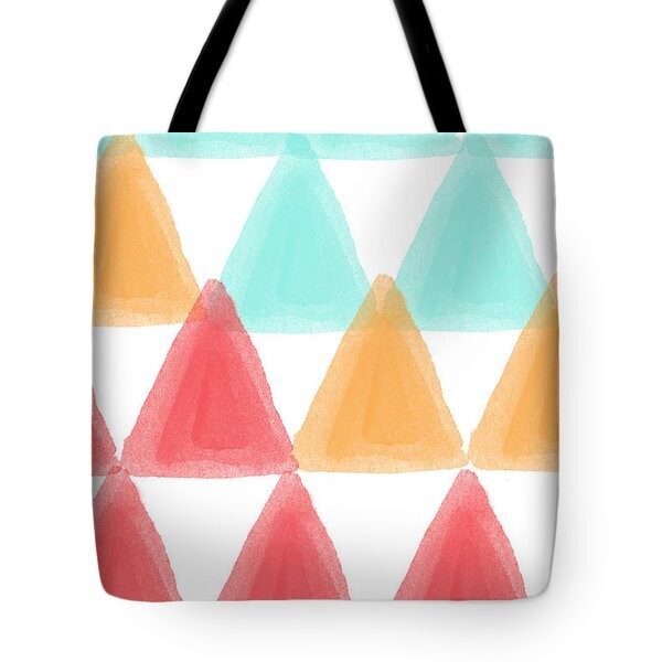 Trifold- colorful abstract pattern painting Tote Bag