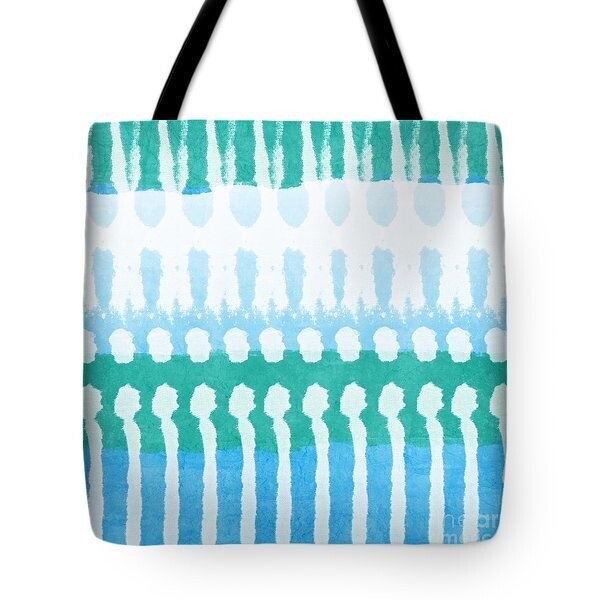 Aqua Tote Bag