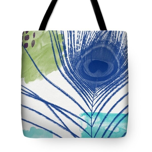 Plumage 3- Art by Linda Woods Tote Bag