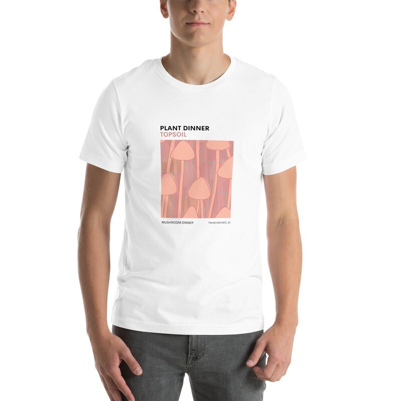 Mushroom dinner Unisex t-shirt