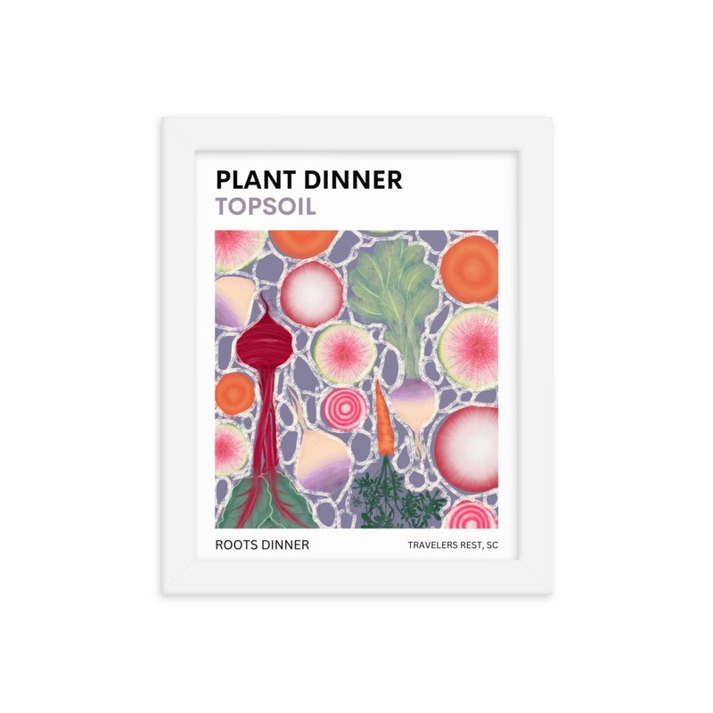 Roots Framed poster