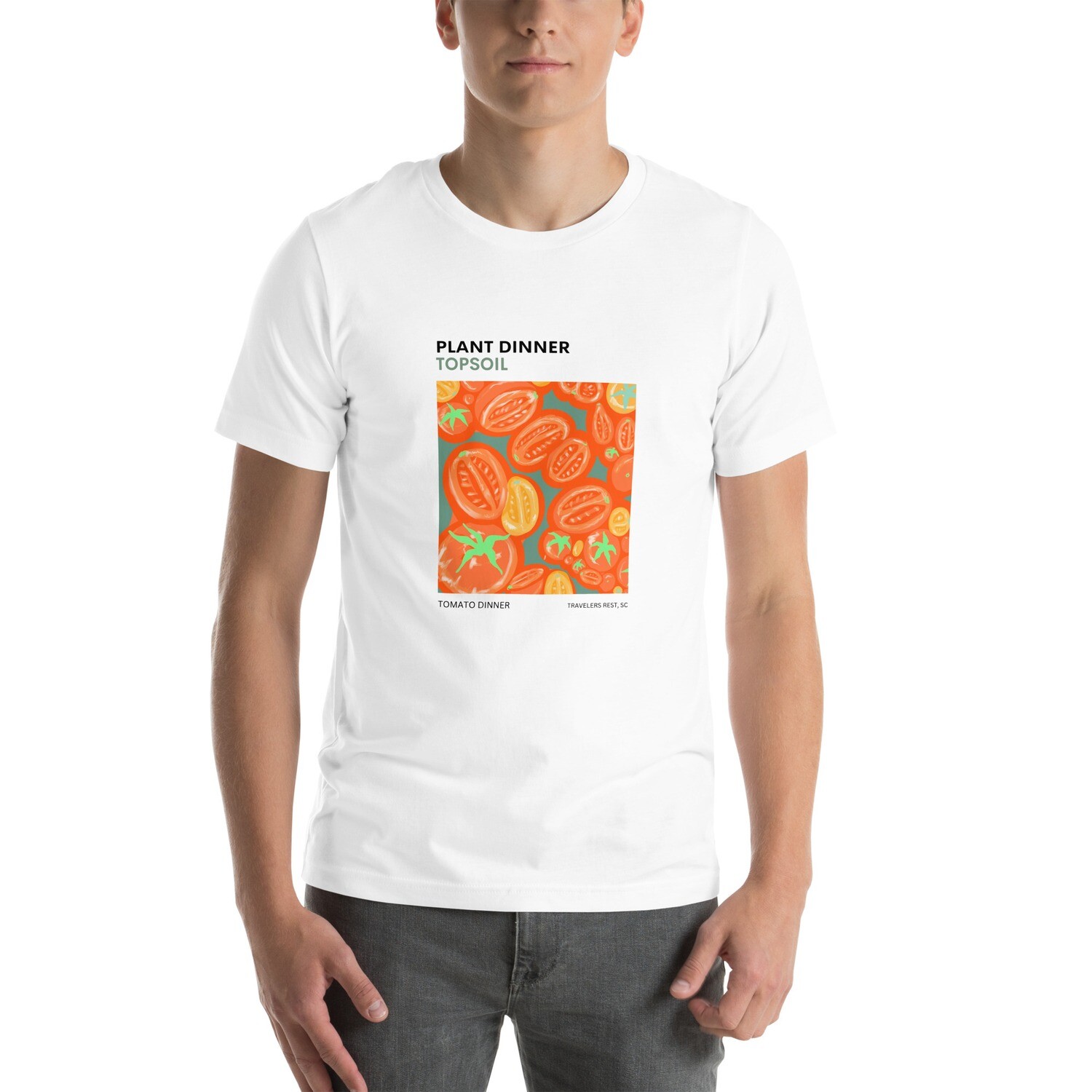 Tomato dinner Unisex t-shirt