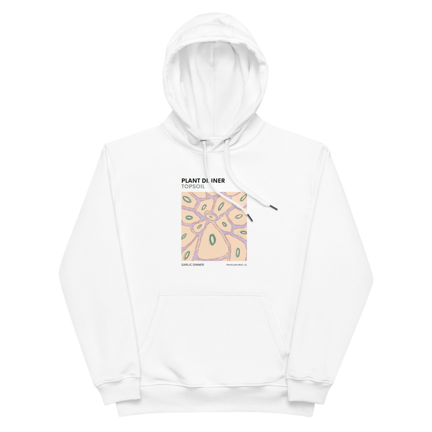 Garlic dinner premium eco hoodie