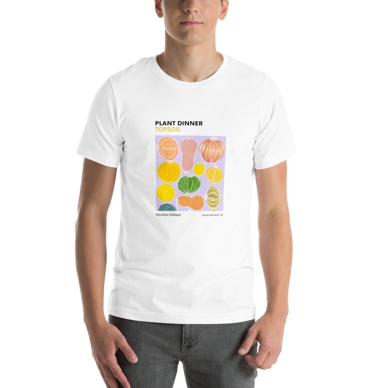 Squash dinner Unisex t-shirt