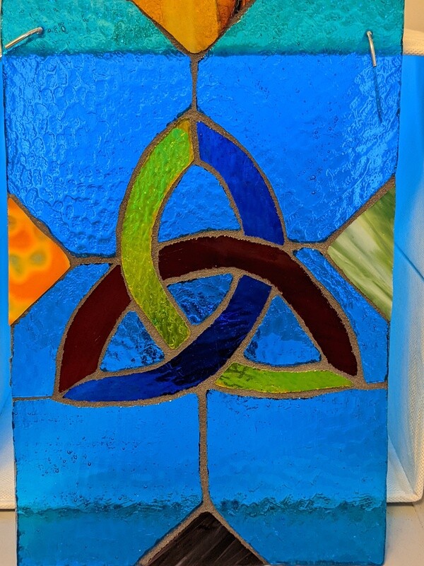 Celtic Mosaic Window
