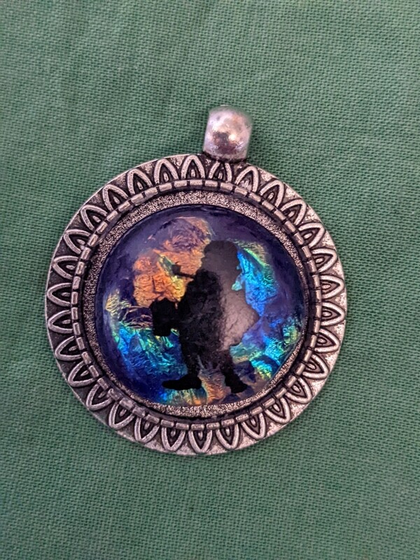 Tie-dye Pendant