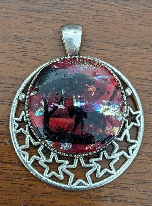Red Stained Glass