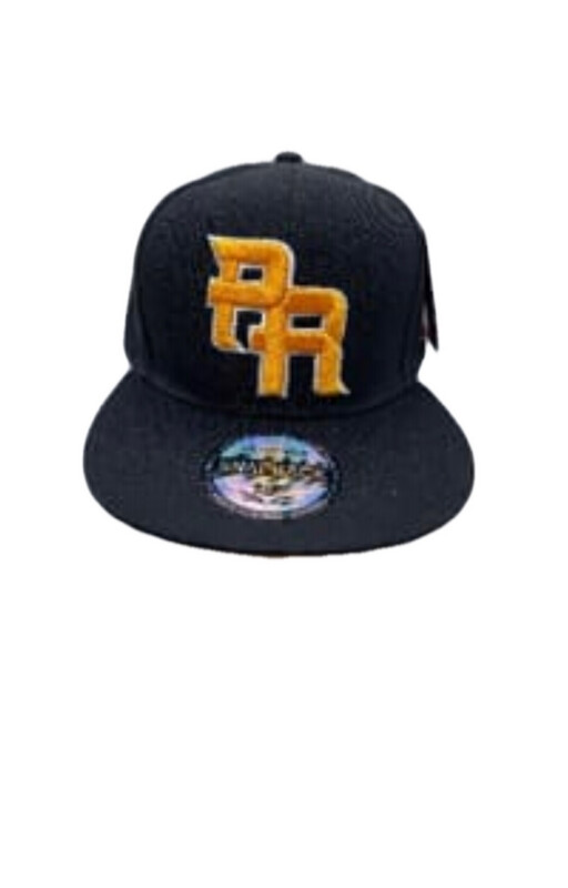 Gorra PR SnapBack Negra PR Amarillo