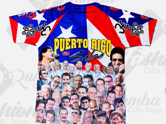 Camisa Puerto Rico Es Salsa