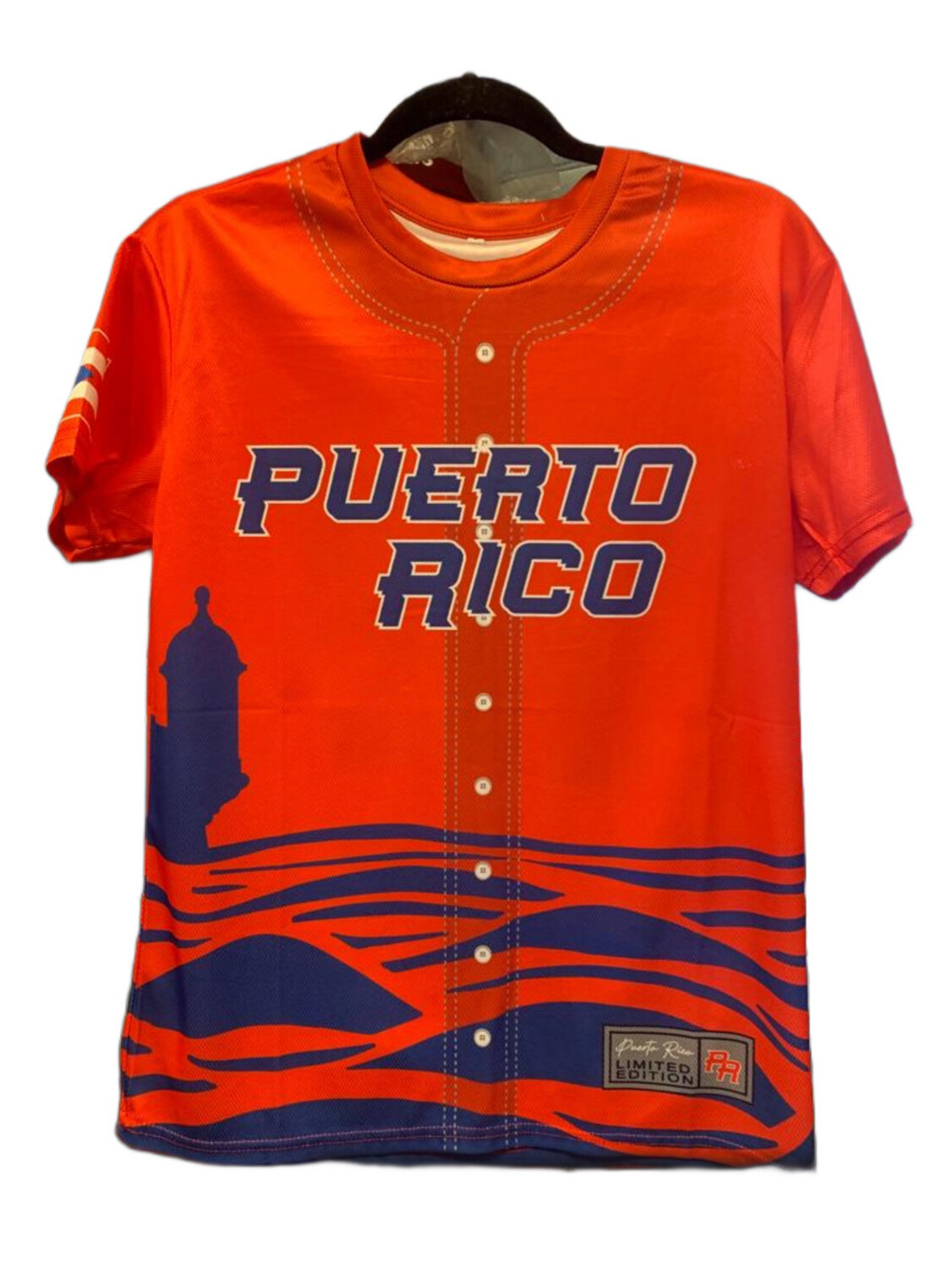 Camisa Puerto Rico Estilo Tshirt Clásico Baseball 2023