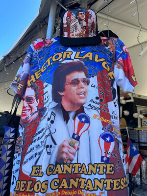 Camisa Hector Lavoe “El Cantante De Los Cantantes”