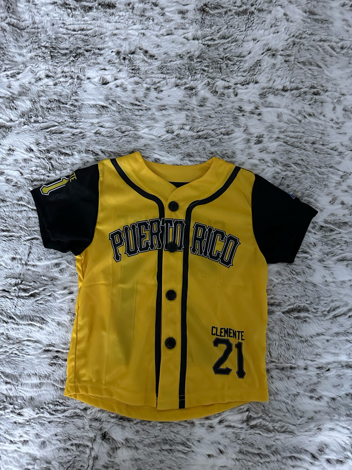 Camisa Jersey Clemente Puerto Rico Niño
