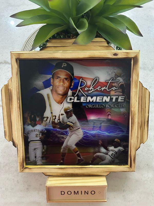 Tope De Domino  Roberto Clemente ( Hecho en PR)