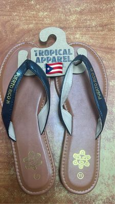 Sandalia de Puerto Rico para Dama ( Color Negra)