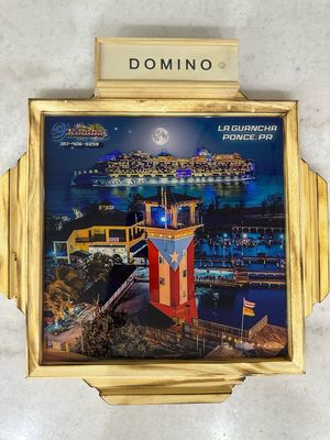 Tope De Dómino (Made In PR) Torre de La Guancha Y El Crucero Mas Grande De El Mundo “Icon Of The Seas”