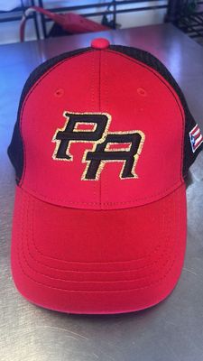 Gorra PR ( Roja Y Negra)