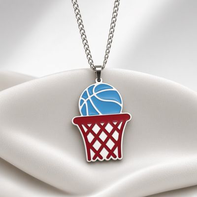 Cadena Y Charm Baloncesto (Multi)