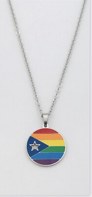 Cadena Y Charm My Pride ( Material Stainless Steel )