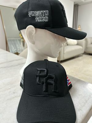 Gorra PR Negra Y Negra (Snap Back)