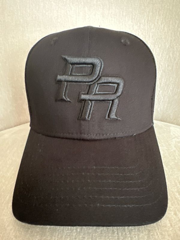 Gorra PR Negra Y Negra (ajustable)