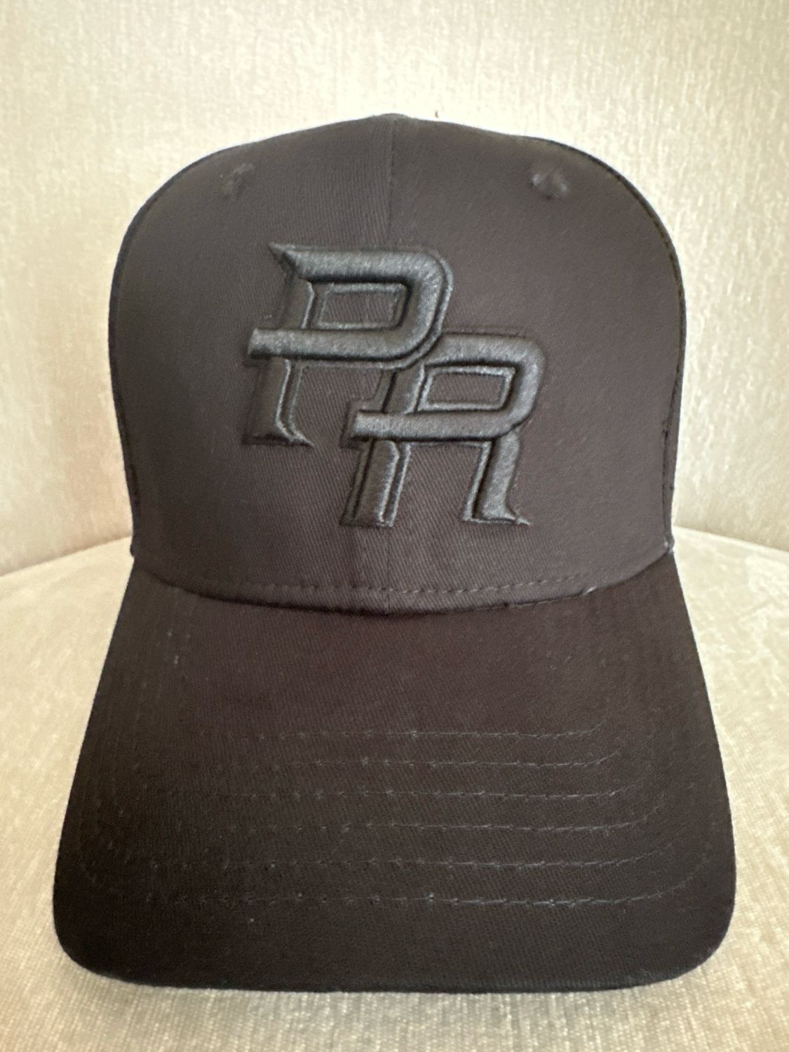 Gorra PR Negra Y Negra (ajustable)