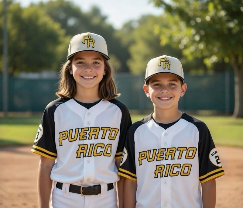 Camisa PR Clemente PR 21 Crema ( Niño) Jersey