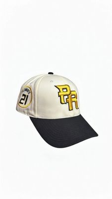 Gorra PR Amarilla, Crema Y Negra 21 Ajustable